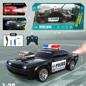 1:20道奇警车遥控喷雾赛车（不包电） LU6688-32 - 图片 1