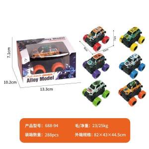 越野四驱回力铁皮车 - 图片 1