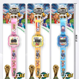 世界杯 3色电子手表配彩带 - 图片 1