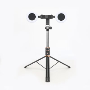 JC-21H Bluetooth tripod selfie stick with light - 图片 1