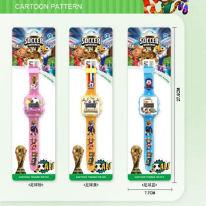 世界杯 3色电子手表配彩带 - 图片 1