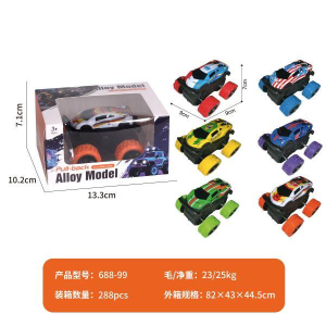 越野四驱回力铁皮车 - 图片 1