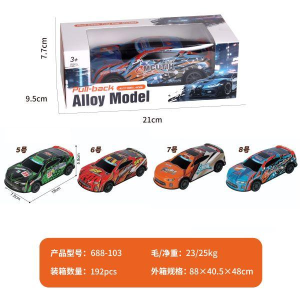 18大黄蜂涂鸦回力铁皮车 - 图片 1