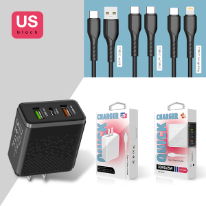 美点2USB+1PD 套装 30W - 图片 1
