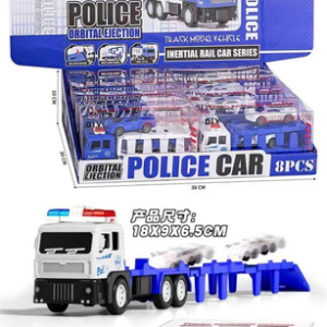 警察轨道弹射车（8PCS） - 图片 1